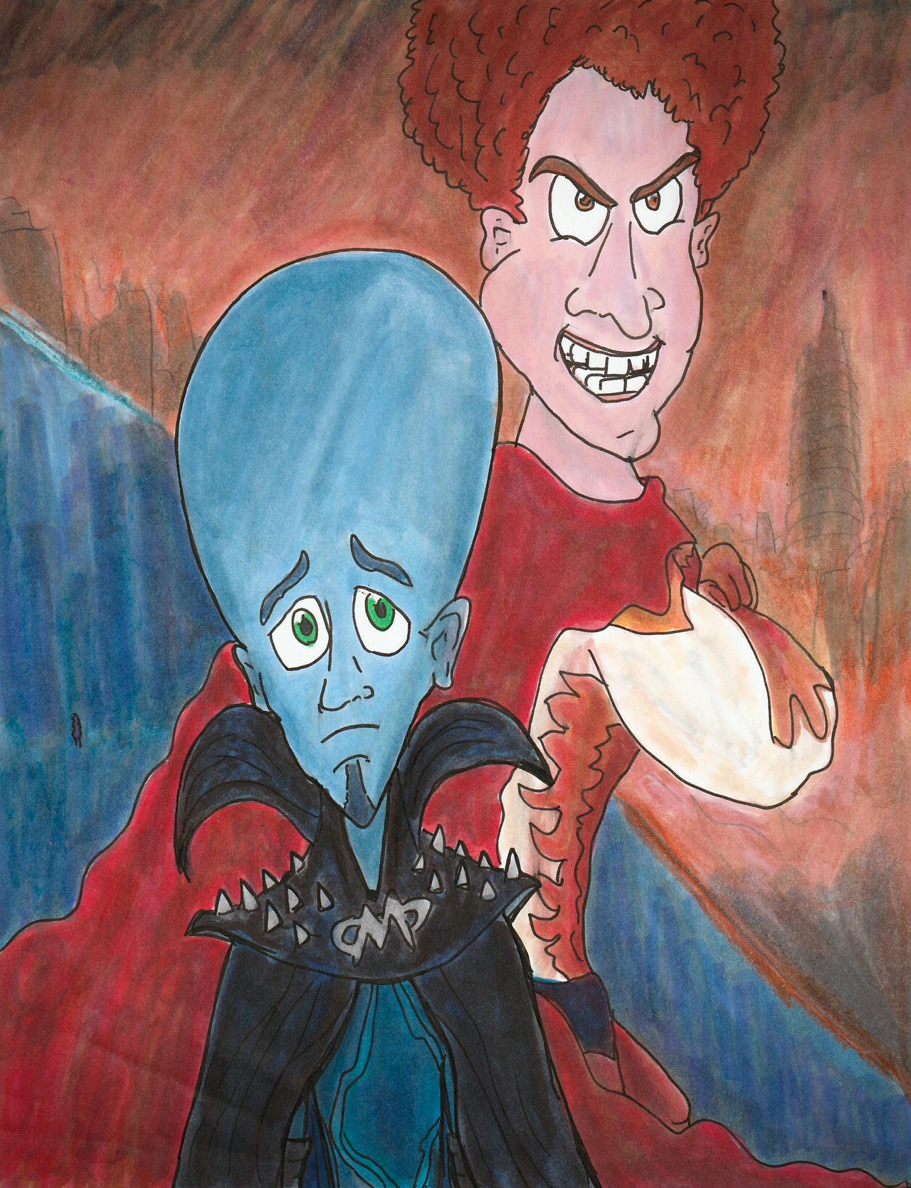 Buff Megamind The Natures of Megamind and Hal by SonicClone on DeviantArt