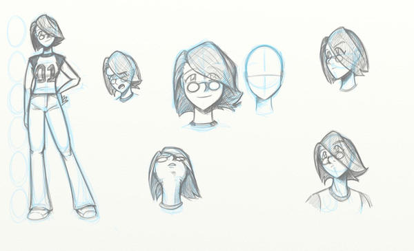 Char Sketches: Brady by DougHills