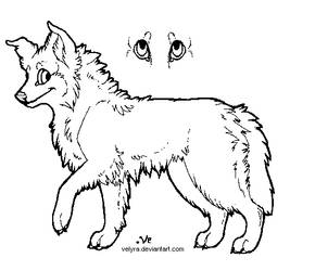 Collie lineart