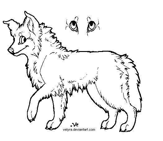 Collie lineart