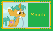 Snails Stamp by KittyJewelpet78