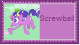 Screwball Stamp