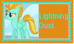 Lightning Dust Stamp by KittyJewelpet78