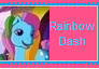 G3 Rainbow Dash Stamp