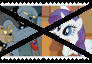 Anti Diamond DogsXRarity Stamp