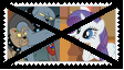 Anti Diamond DogsXRarity Stamp