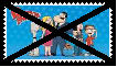 Anti American Dad Stamp by KittyJewelpet78