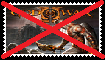 Anti God of War Stamp