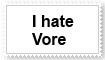 (Request) Anti Vore Stamp by KittyJewelpet78