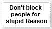 Don't Block by KittyJewelpet78