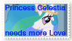 Support Princess Celestia Stamp by KittyJewelpet78