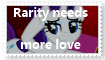 Rarity needs more love Stamp