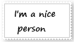 Nice Person Stamp