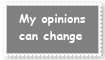 Opinions can Change