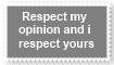 Respect my Opinions by KittyJewelpet78