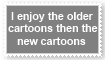 Enjoy Older Cartoons Stamp