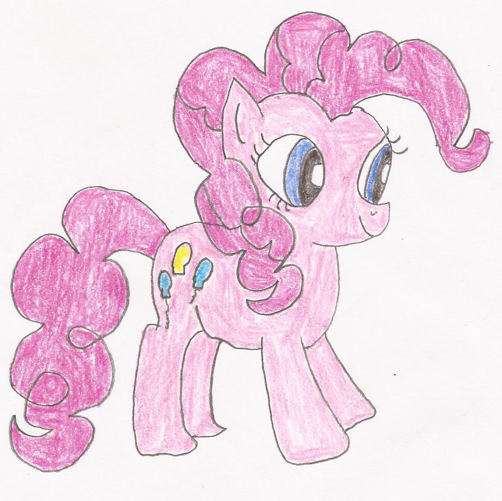 Pinkie Pie Pony Drawing