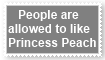 (Request) Allowed to like Princess Peach Stamp