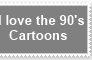 90's Cartoon Stamp