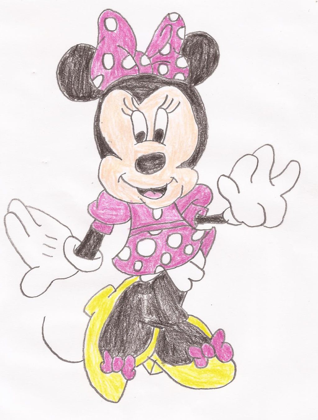 Minnie Mouse Drawing