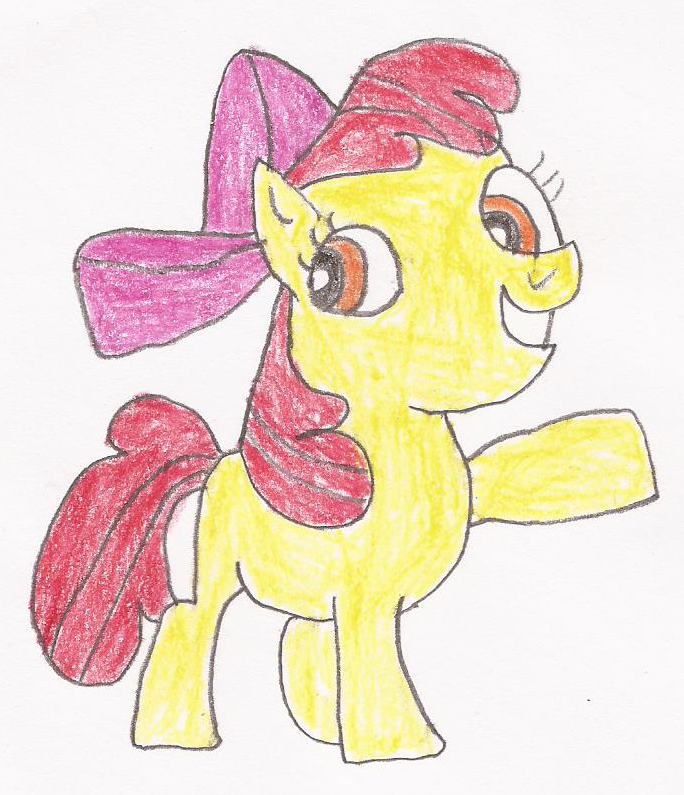 Applebloom Filly Drawing