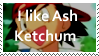 I like Ash Ketchum Stamp