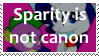 Sparity is not canon by KittyJewelpet78