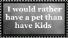 Rather have a pet than have kids