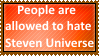 People allowed to hate SU