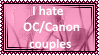 (Request) I hate OC X Canon couples