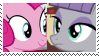 Pinkie Pie X Maud Pie Stamp