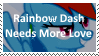 (Request) Rainbow Dash needs more love by KittyJewelpet78