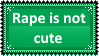 Rape is not cute