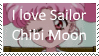 I love Sailor Chibi Moon