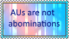 (Request) AUs are not abominations by KittyJewelpet78