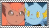 (Request) Vulpix X Shinx Stamp by KittyJewelpet78