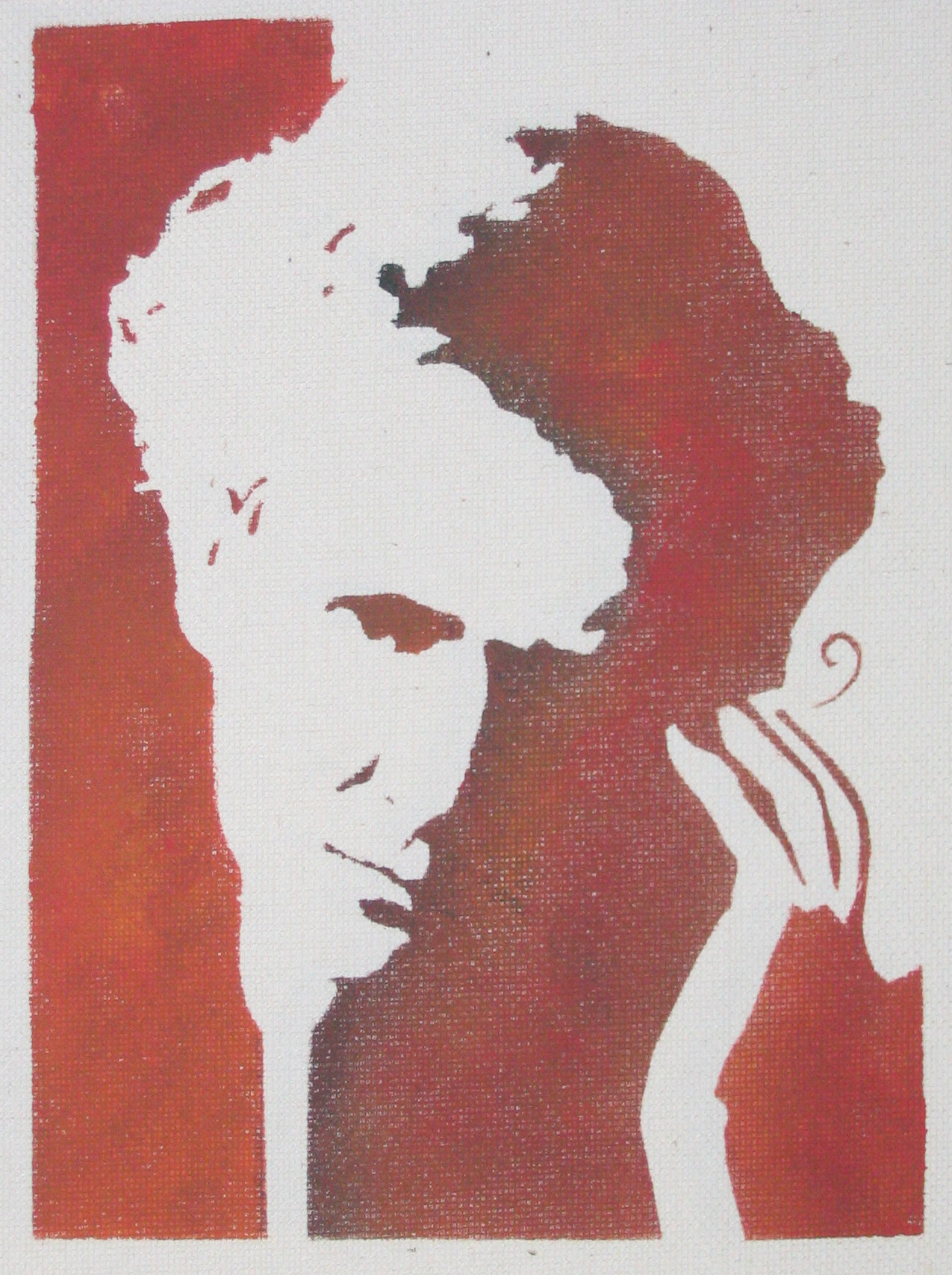 marie curie stencil