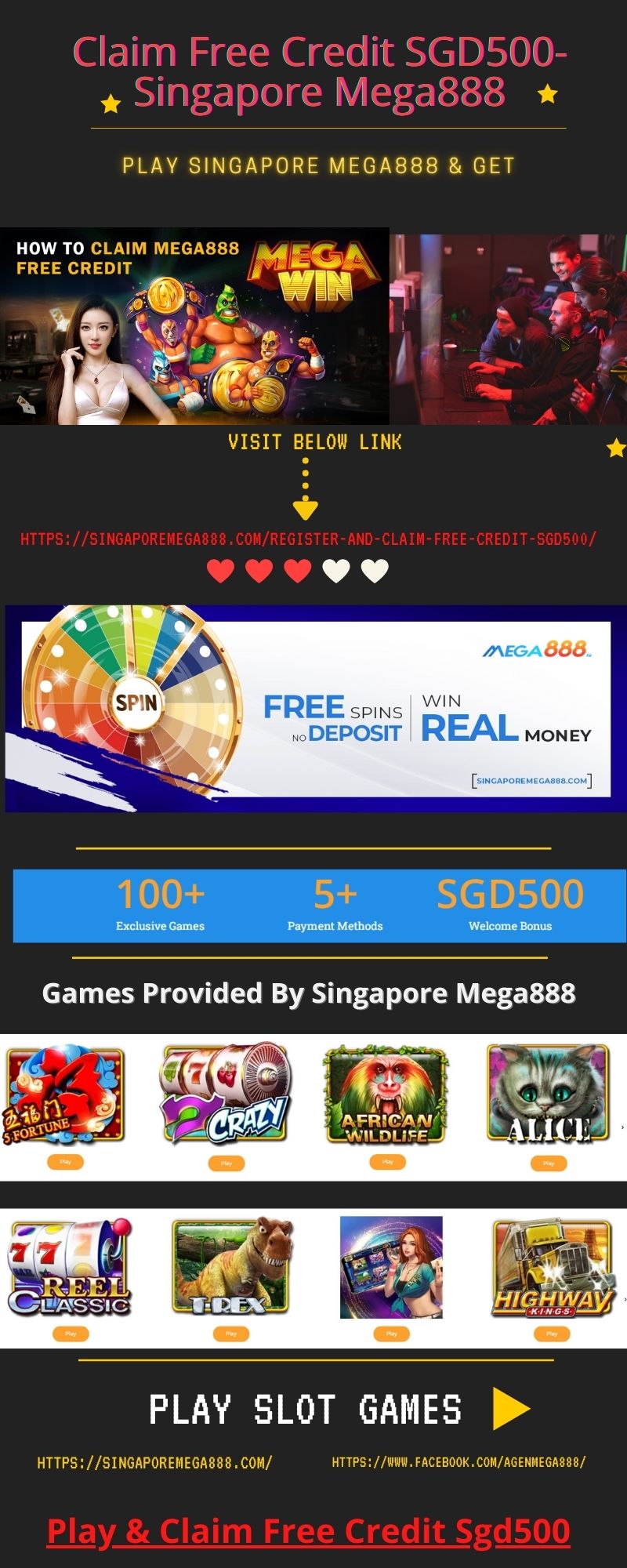 Mega888 free credit new member 2021