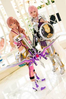 Serah Farron and Lightning, Final Fantasy XIII-2