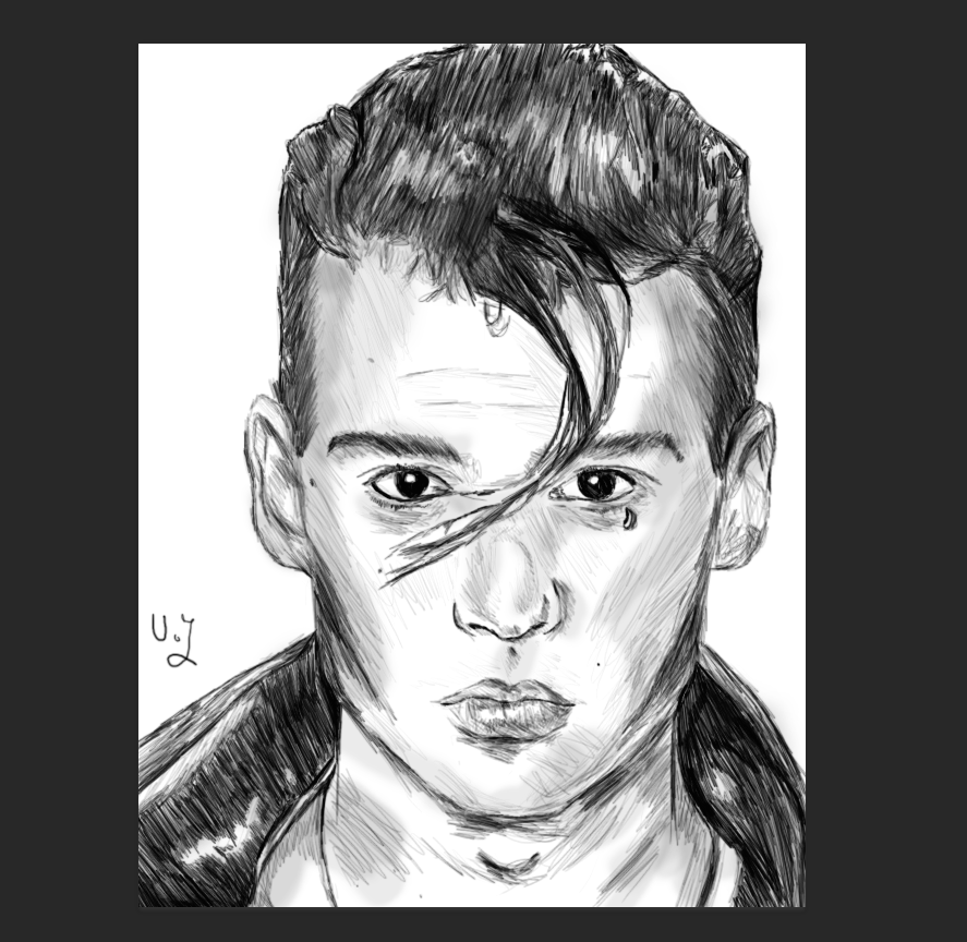 wallpapers Johnny Depp Cry Baby Drawing deviantart