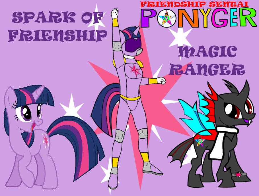 PONYGER CHARACTER POSTER 1: MAGIC RANGER by tvfilmgamefanguide on ...