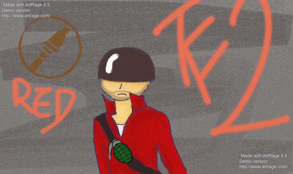 Visual Arts Project: TF2 Soldier by LeonLai424 on DeviantArt