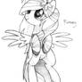 Fluttershy alt. Gala