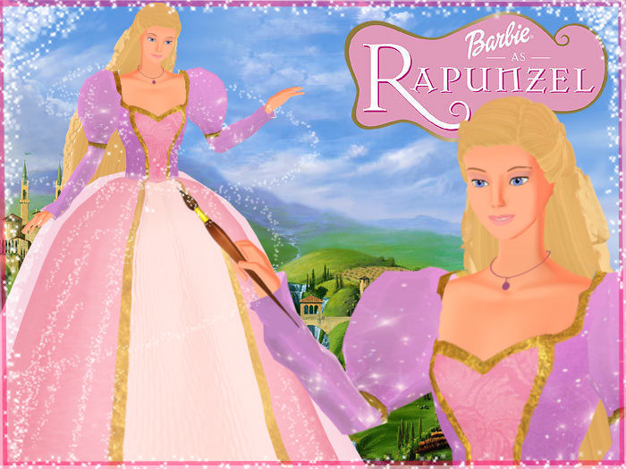 MMD Barbie as Rapunzel by ShoujoPrincesslov199 on DeviantArt