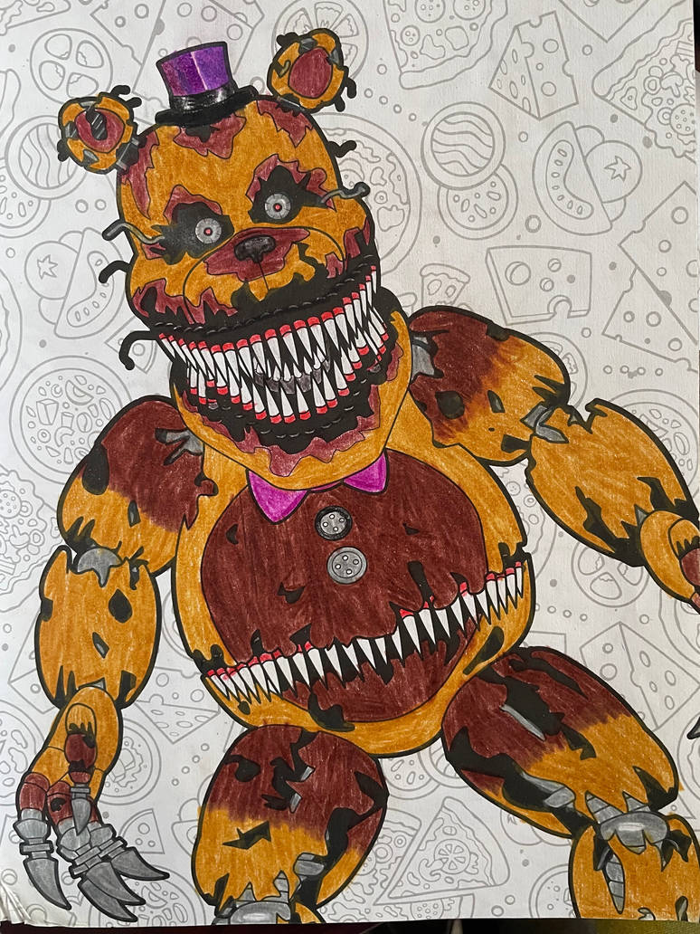 Nightmare Fredbear By Fnaffan6o6 On DeviantArt nightmare-fredbear-by-fnaffan6o6-on-deviantart