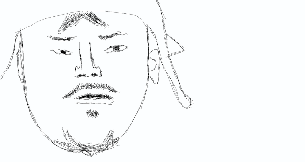 Sketch Daily June 1 - Genghis Khan