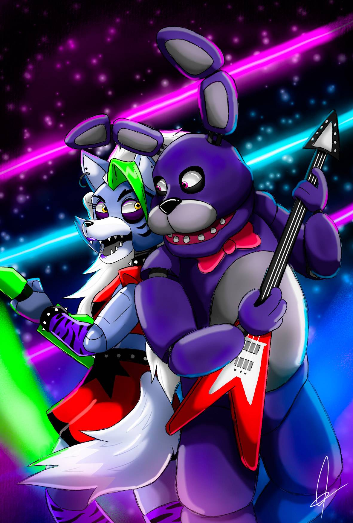 Fnaf Sb Roxy Poster by officiallydumbb on DeviantArt