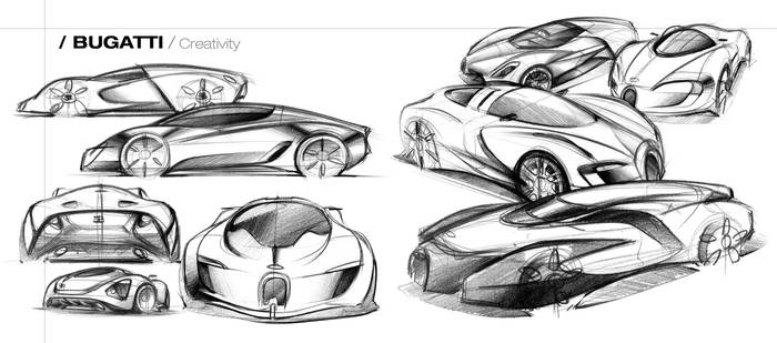 Bugatti Sketch 01