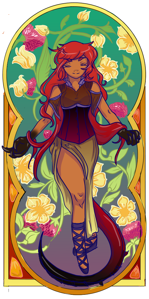 Mucha Style Raylee