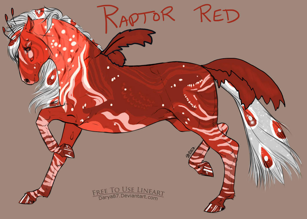 Raptor Red by KTLasair on DeviantArt